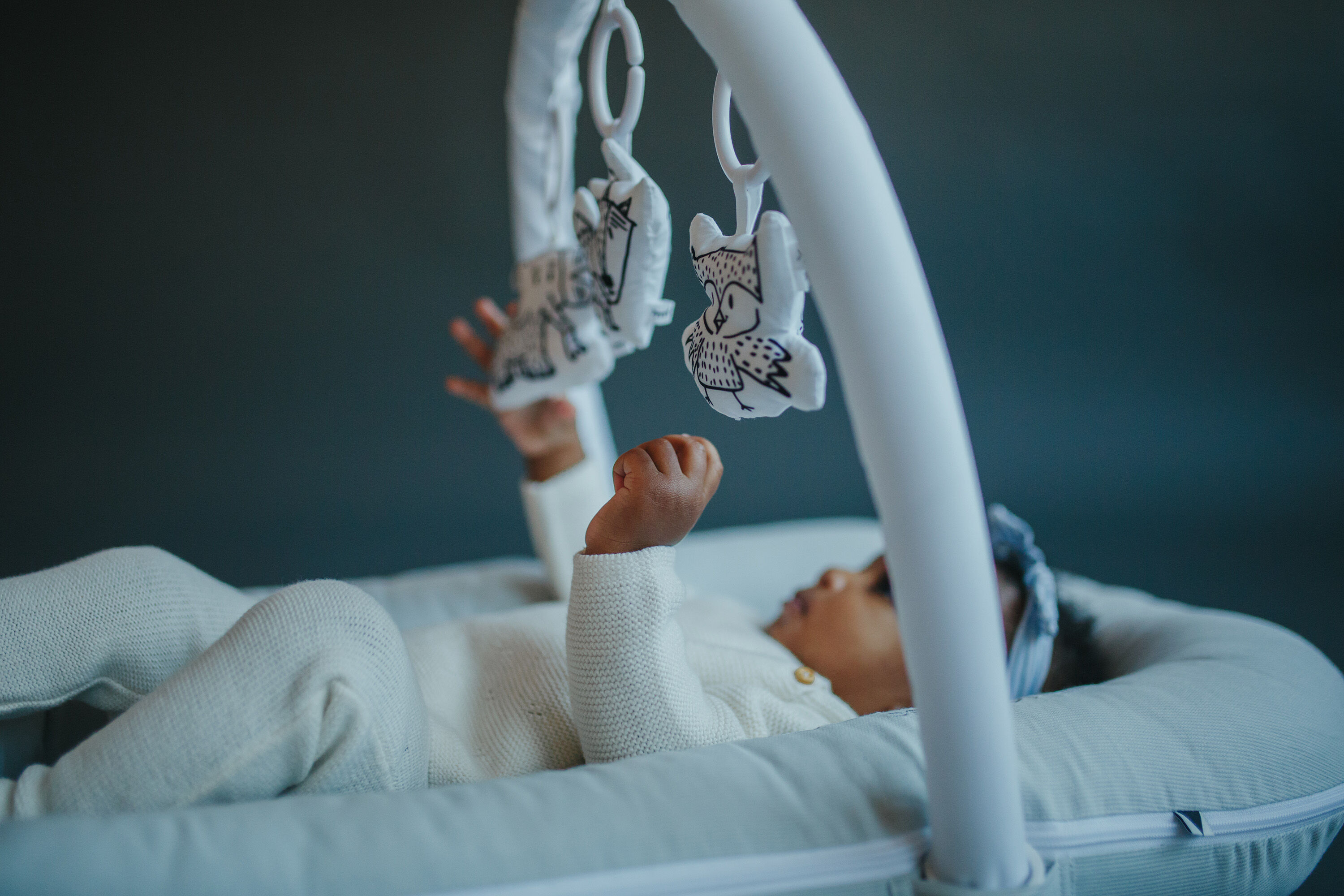 DockATot Deluxe+ Pod- Cloud Grey image number 4