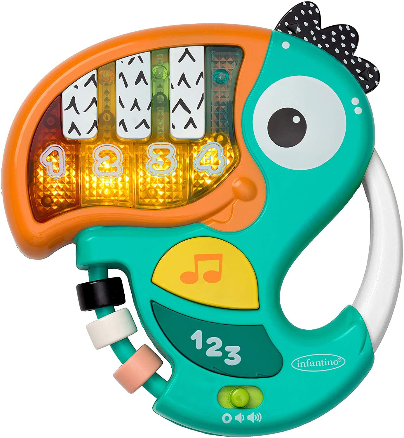 Infantino Piano & Numbers Learning Toucan image number 2