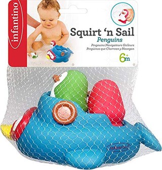 Infantino Squirt'N Sail Penguins