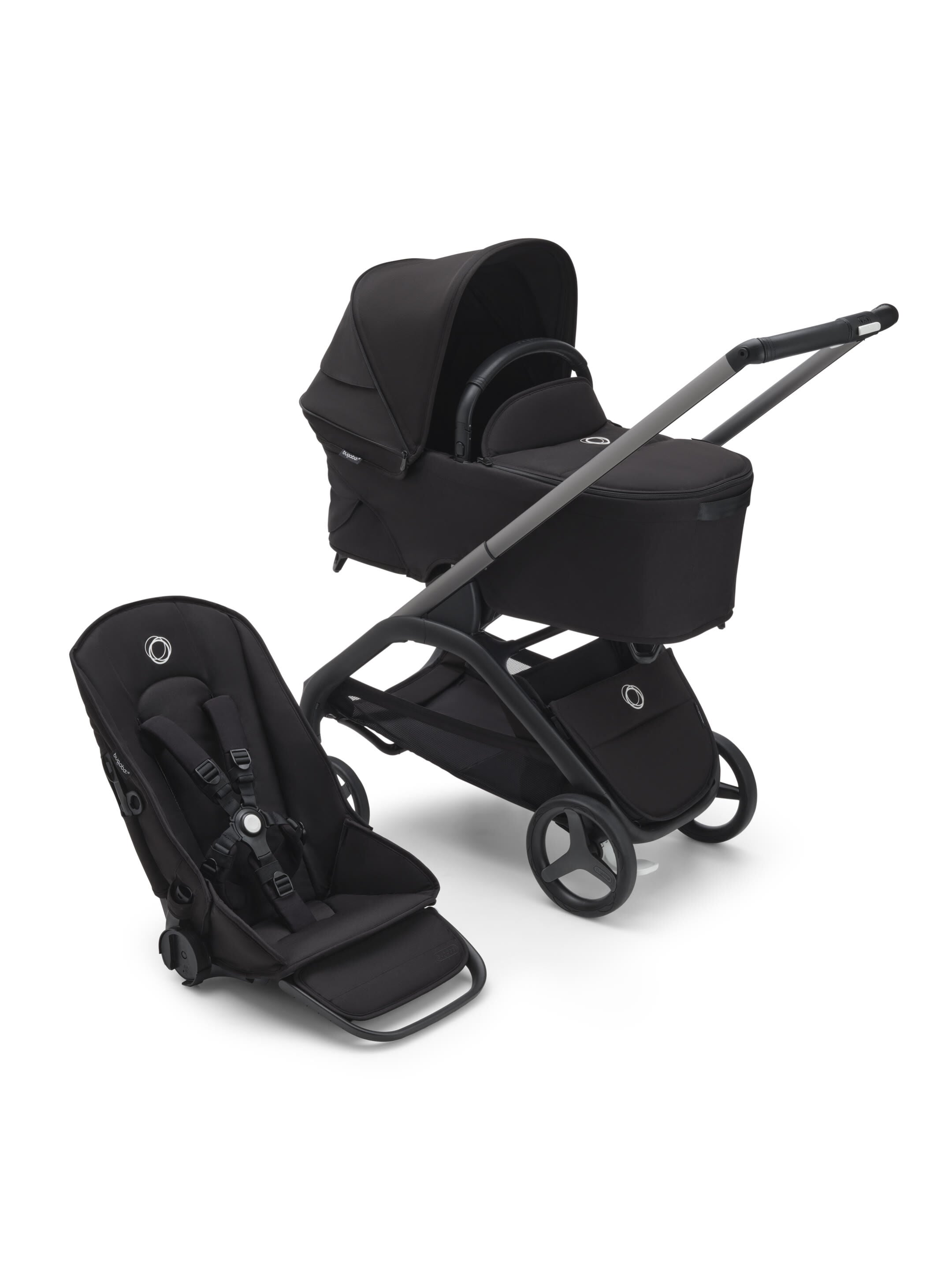 Bugaboo - Dragonfly Complete Black/Midnight Black image number 3