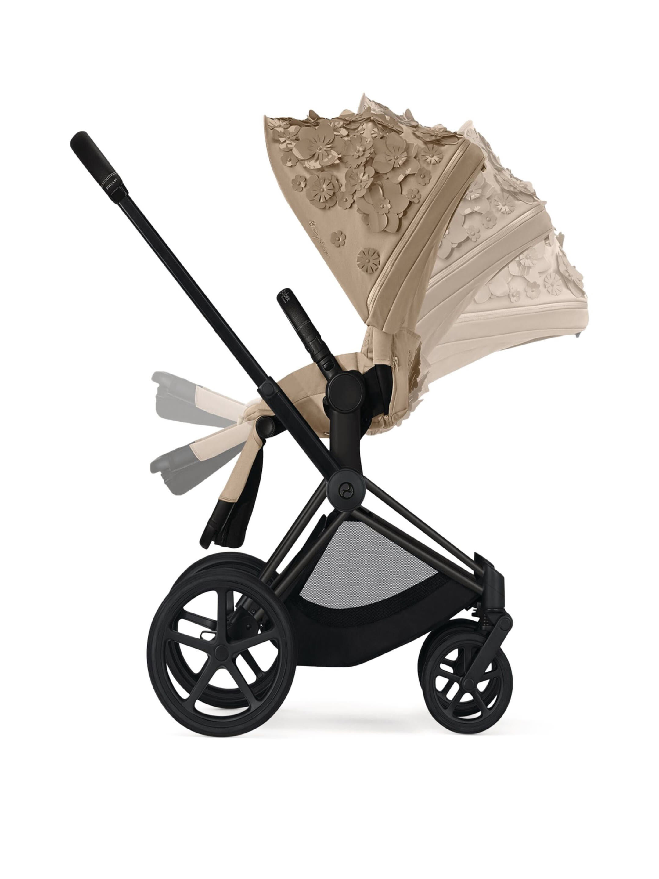 Cybex PRIAM Simply Flowers Seat Pack - Beige image number 3