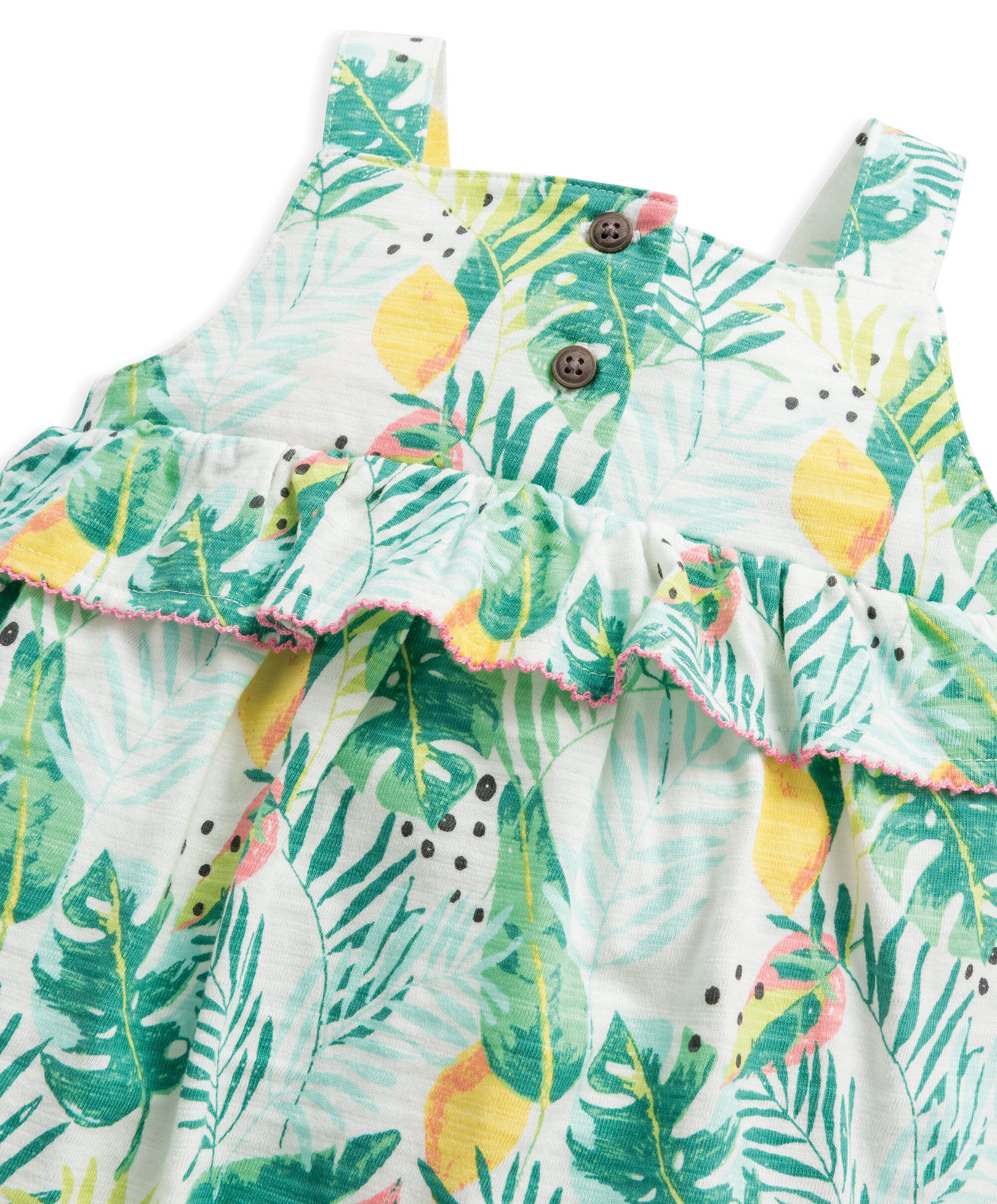 Tropical Shortie Romper image number 3