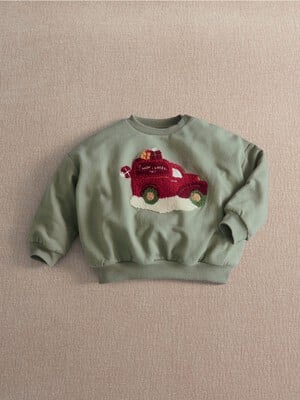 Mamas & Papas Santa Delivery Sweatshirt