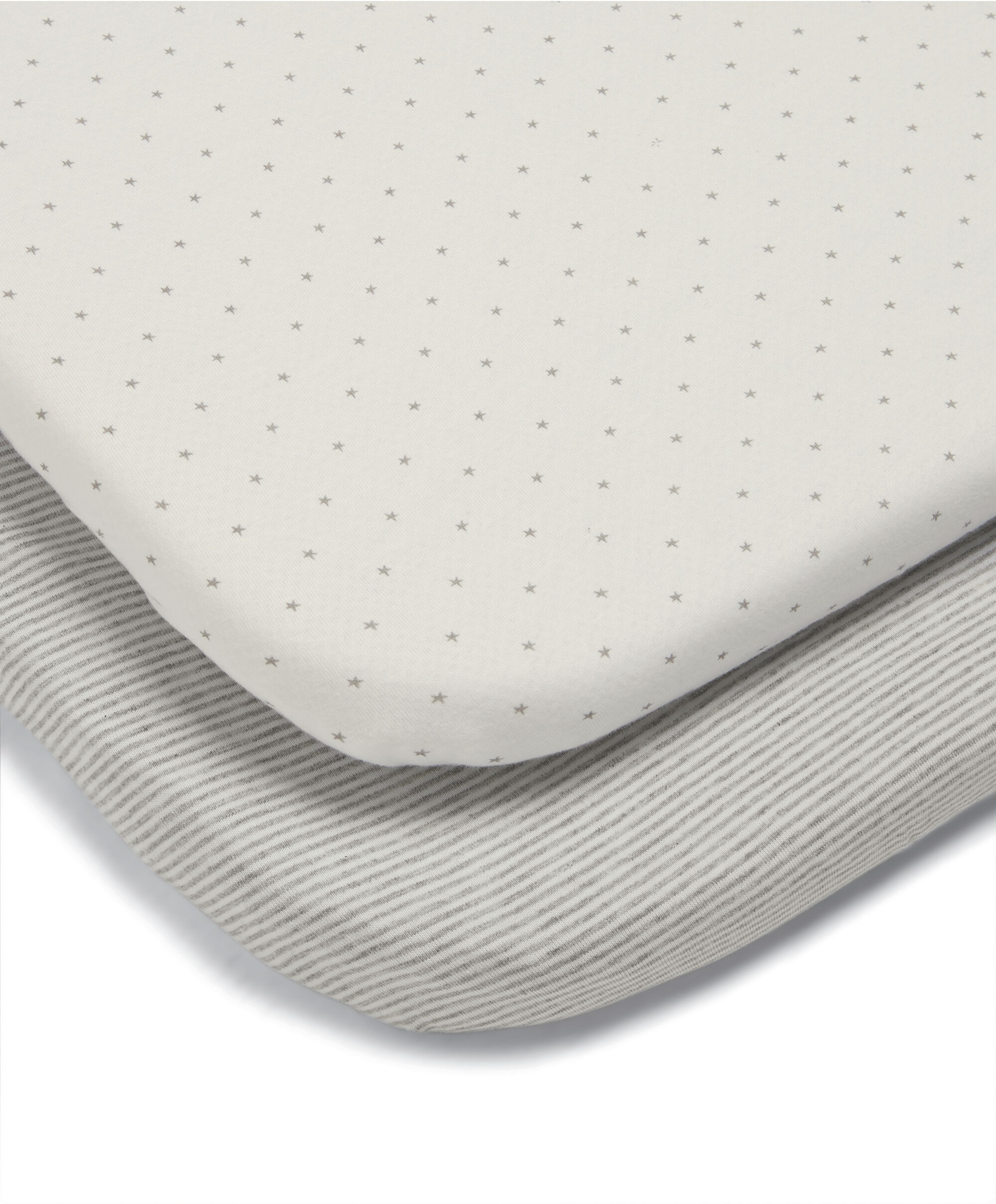 Grey Star Universal Crib Sheets - 2 Pack image number 1
