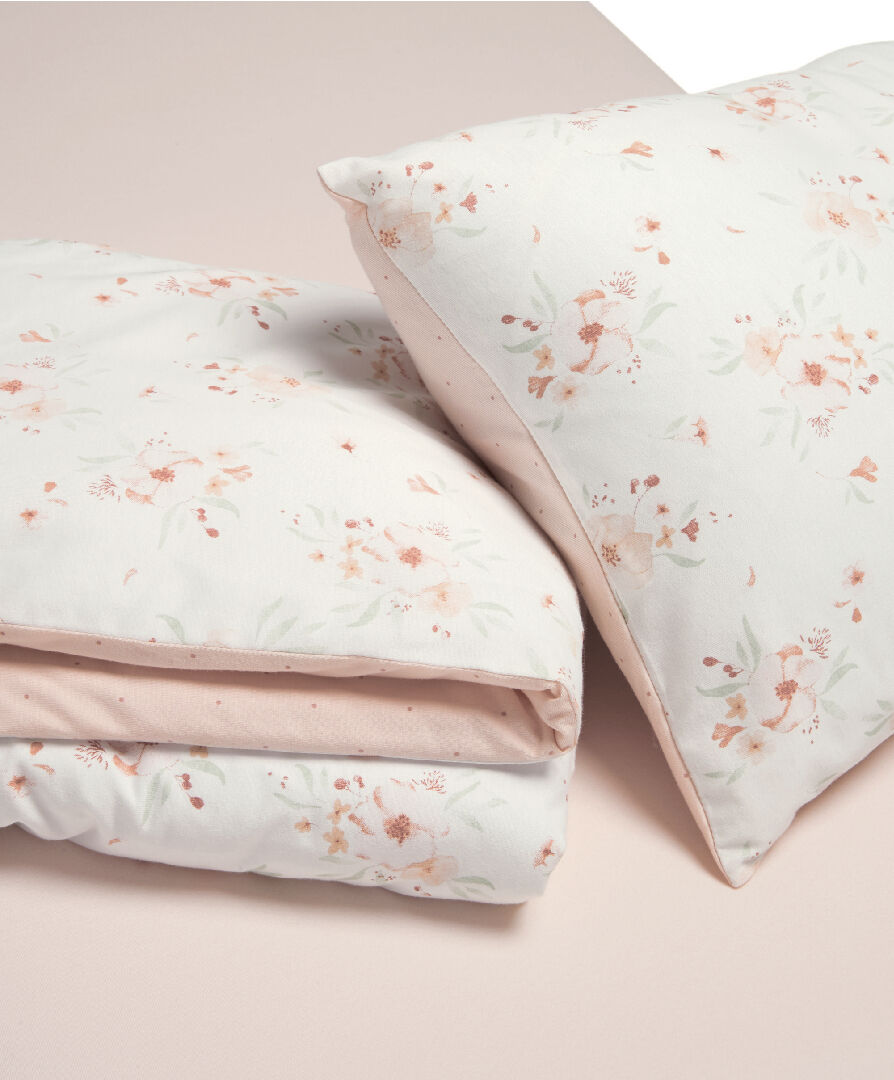 Floral Duvet Cover & Pillow Case