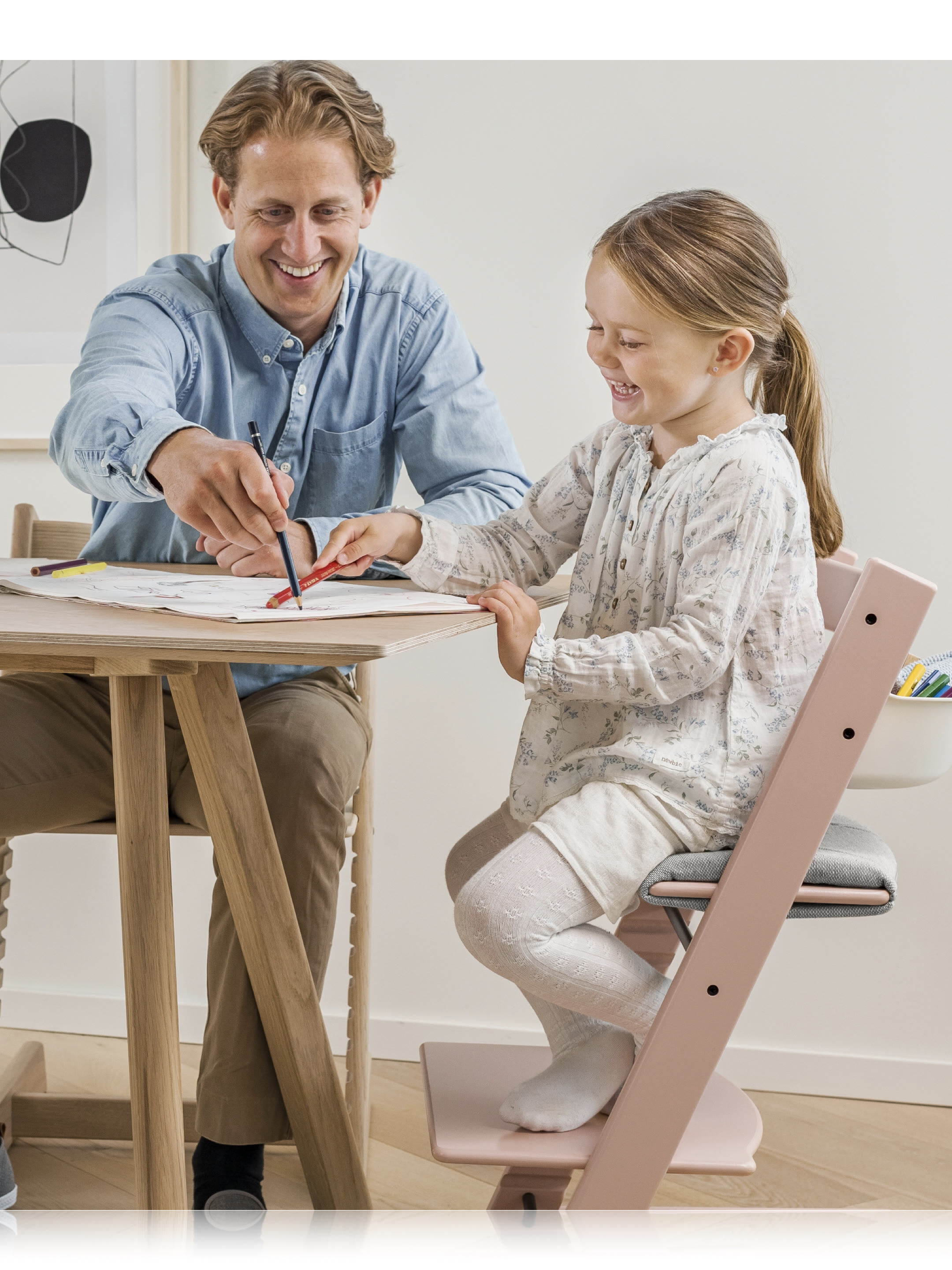 Buy Stokke Tripp Trapp Chair - Hazy Grey - Baby High Chairs