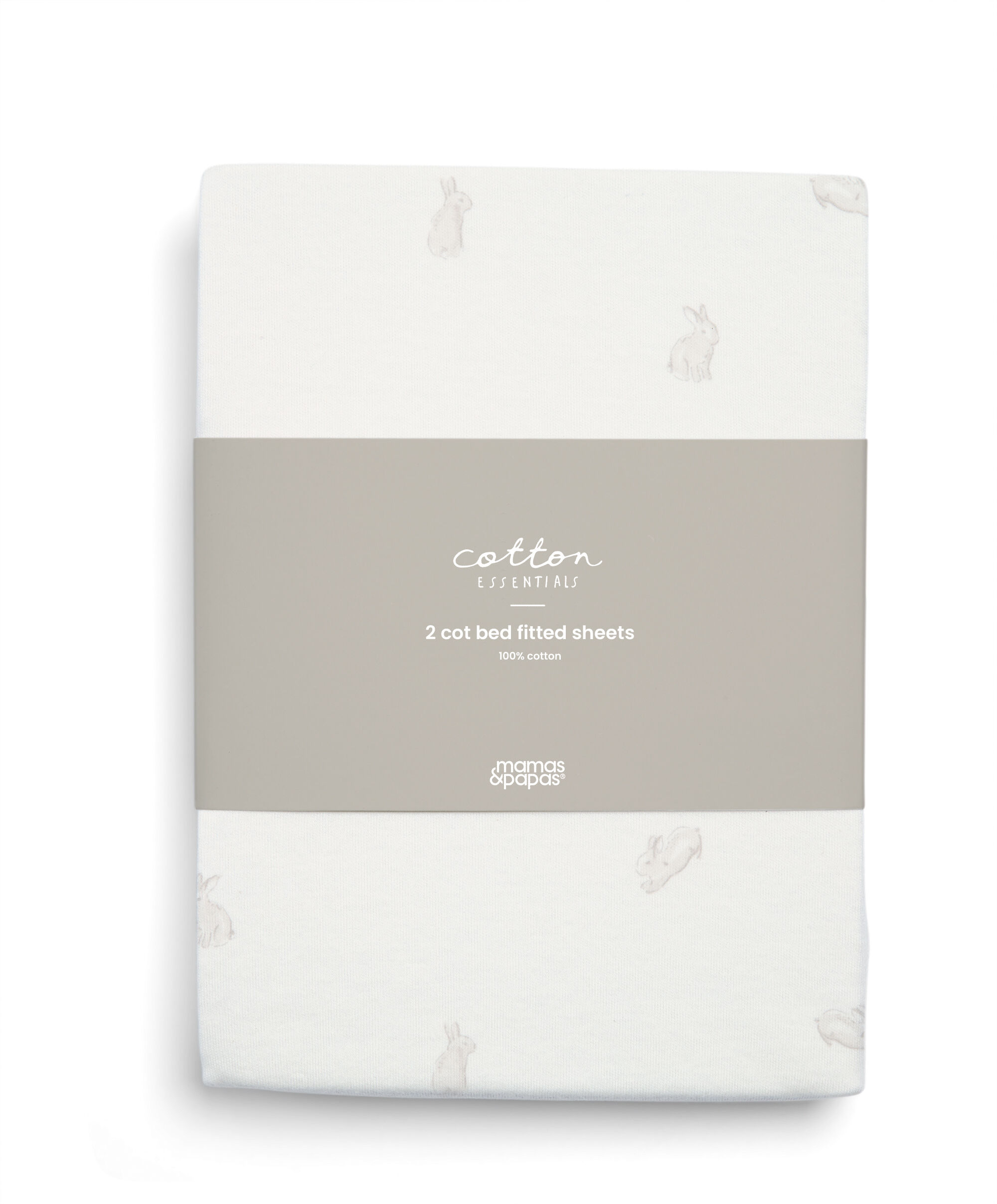 2 Cot/Bed Fitted Sheets - Bunny image number 2