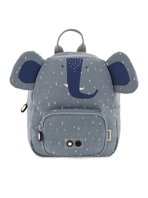 Trixie Backpack Small Mrs. Elephant - Blue