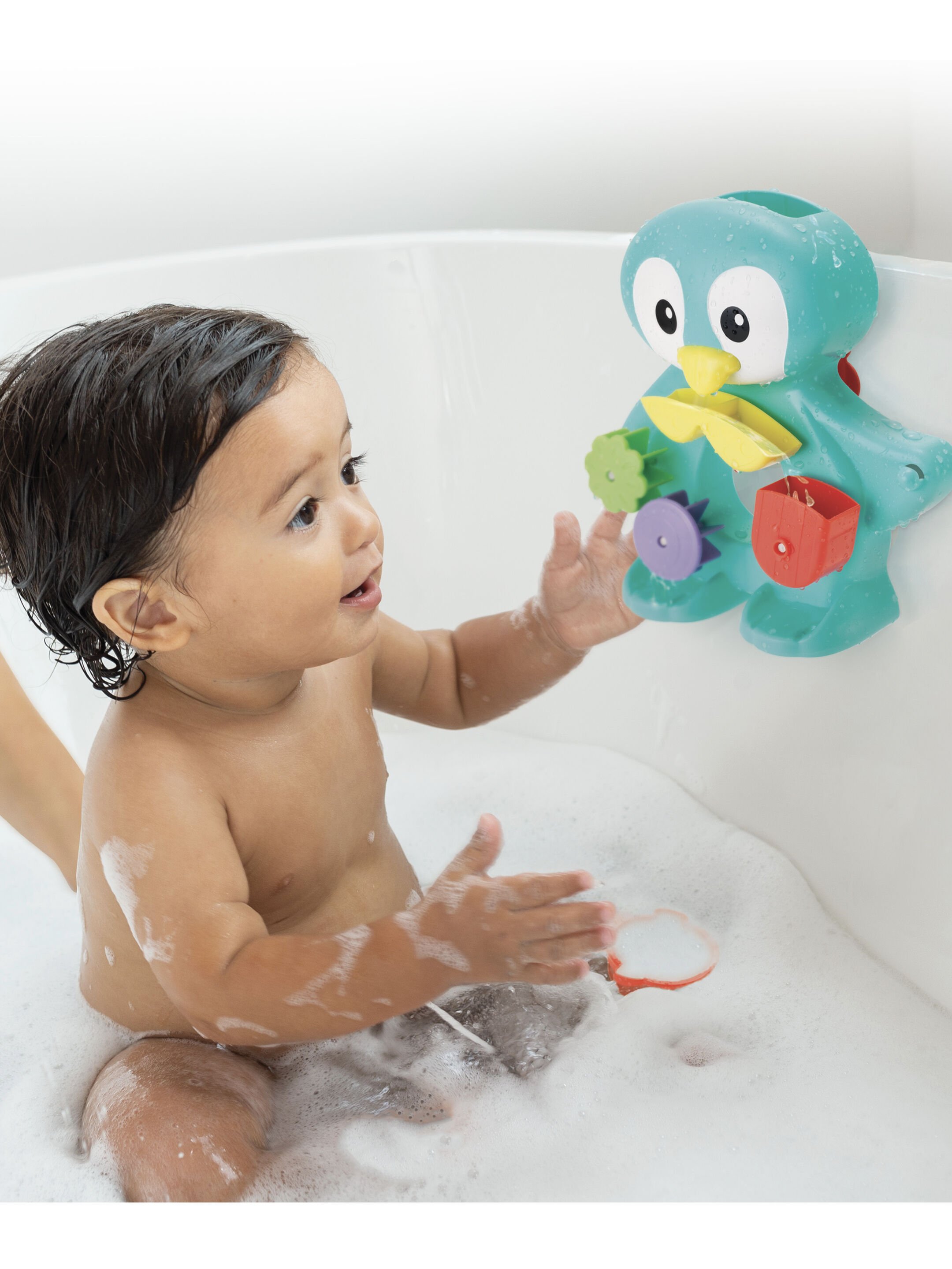 Infantino Tub-a-Penguin Bath Time set image number 2