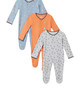 3Pack of  DINO Sleepsuits image number 1