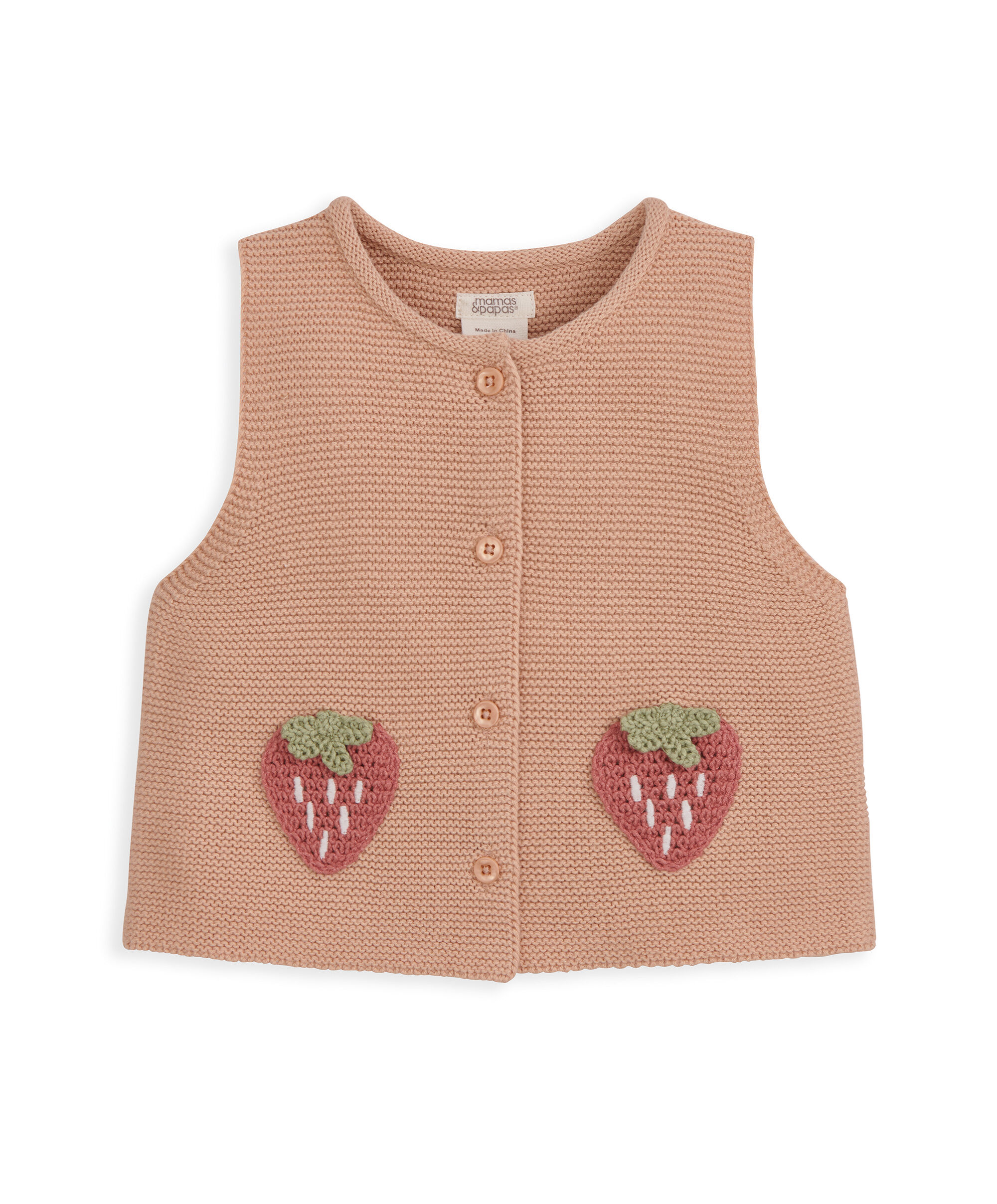 Knitted Waistcoat & Denim Trousers  image number 3