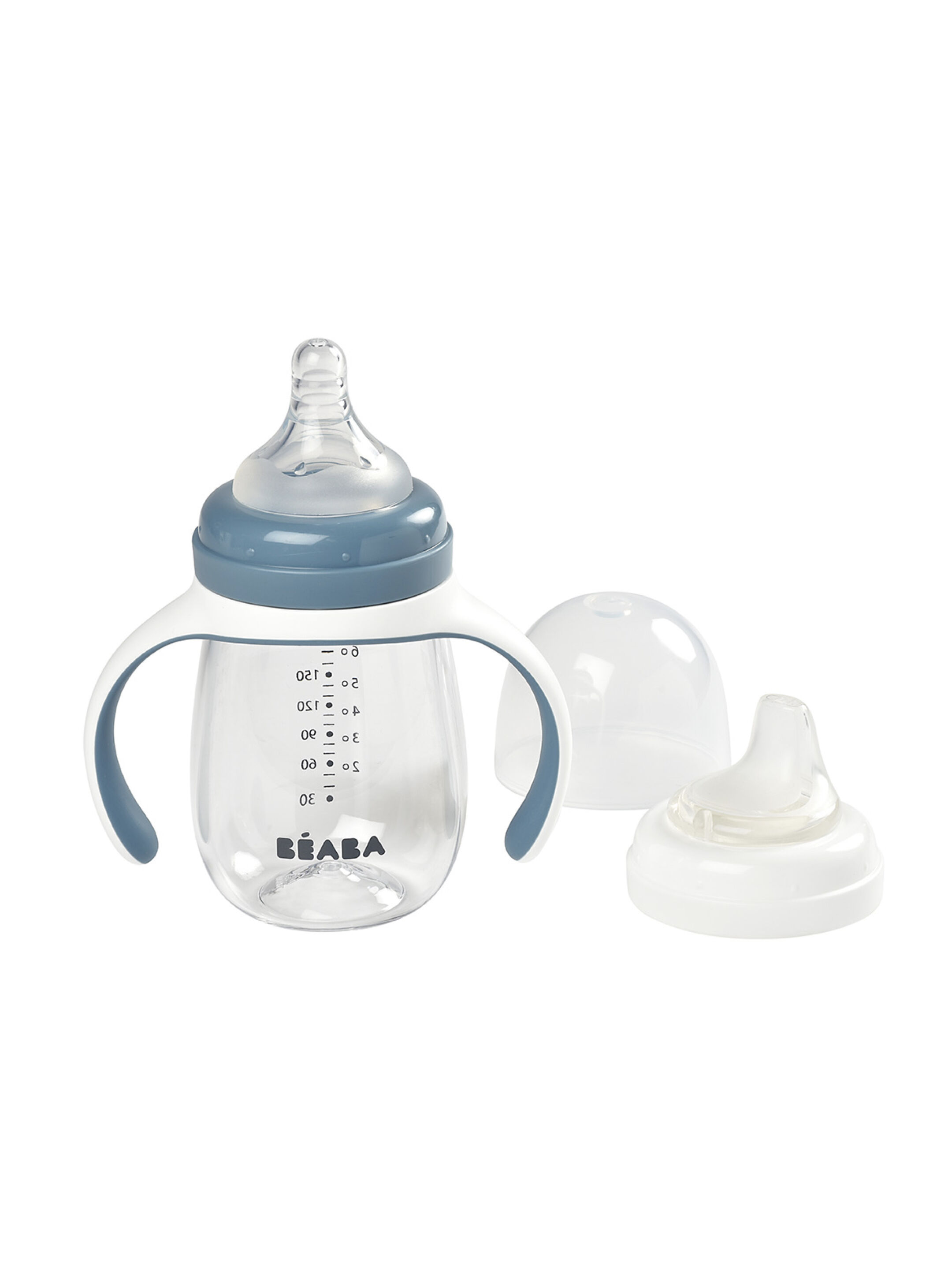 Beaba 2-in-1Learning Cup - Windy Blue image number 1