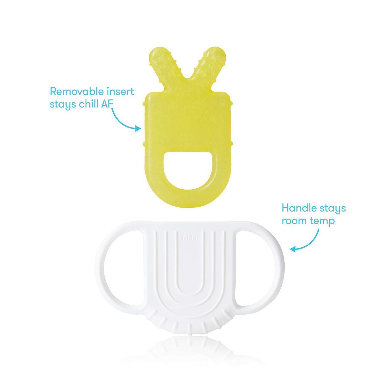 Fridababy - Not Too Cold To Hold Bpa Free Silicone Teether image number 5
