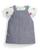 Pinafore & Feather Print T-Shirt image number 1