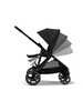 Cybex Gazelle S Stroller Frame with Seat Unit - Moon Black image number 4