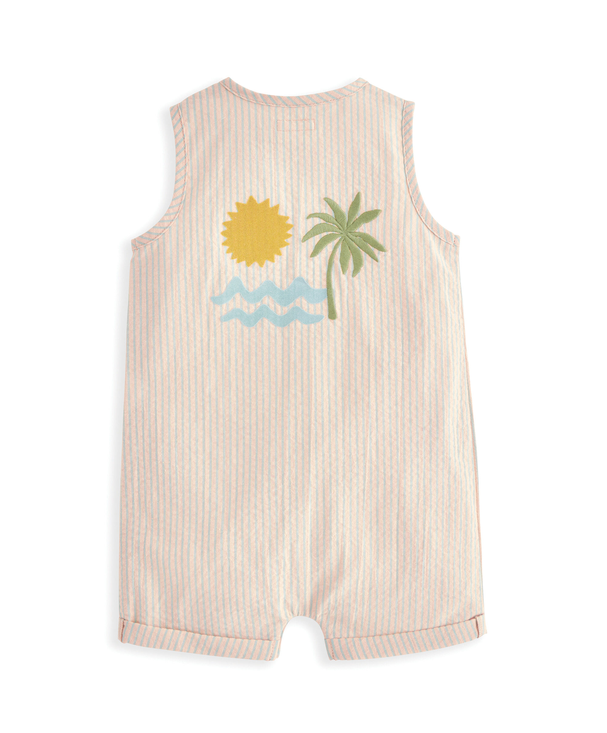 Sleeveless Romper & Hat image number 3