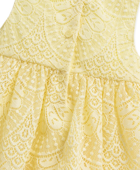 Yellow Lace Dress image number 2