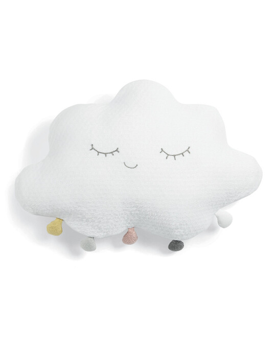 Cushion - White Pompom Cloud image number 1