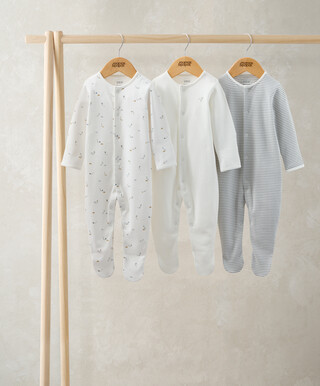 Kites Sleepsuits (Pack of 3)