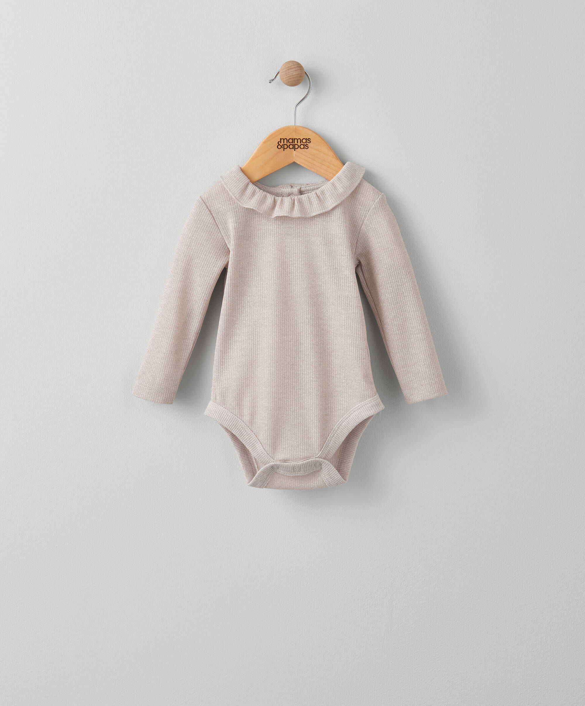Metallic Frill Bodysuit image number 5