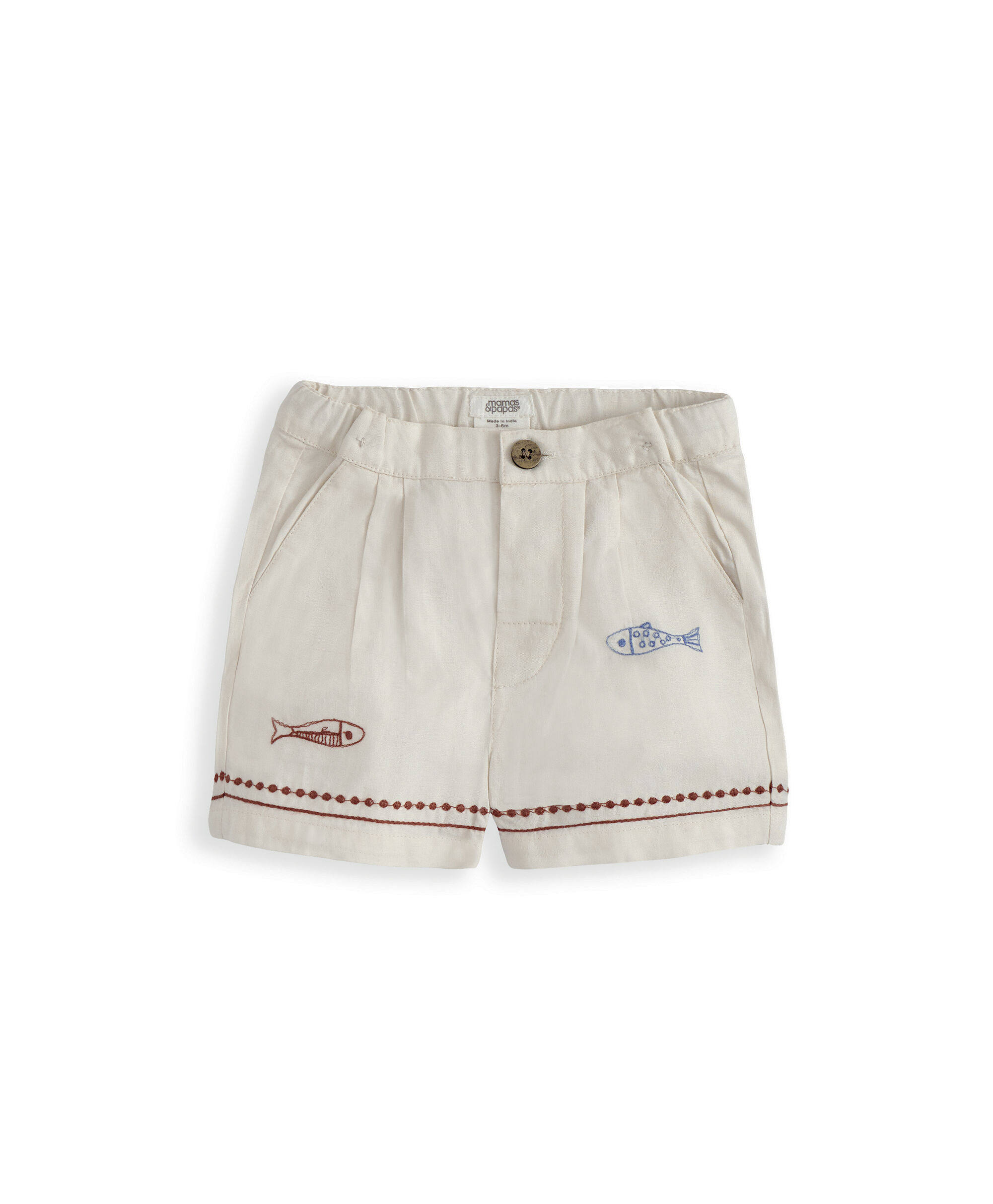 Sardine Linen Top & Shorts Set image number 4
