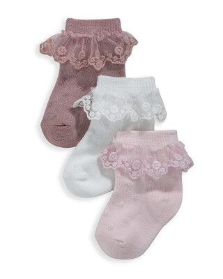 Frill Baby Socks Multipack - Set Of 3
