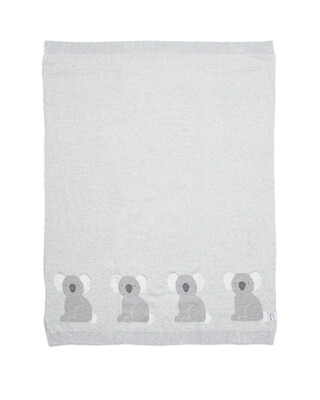 Blanket Knitted - Koala
