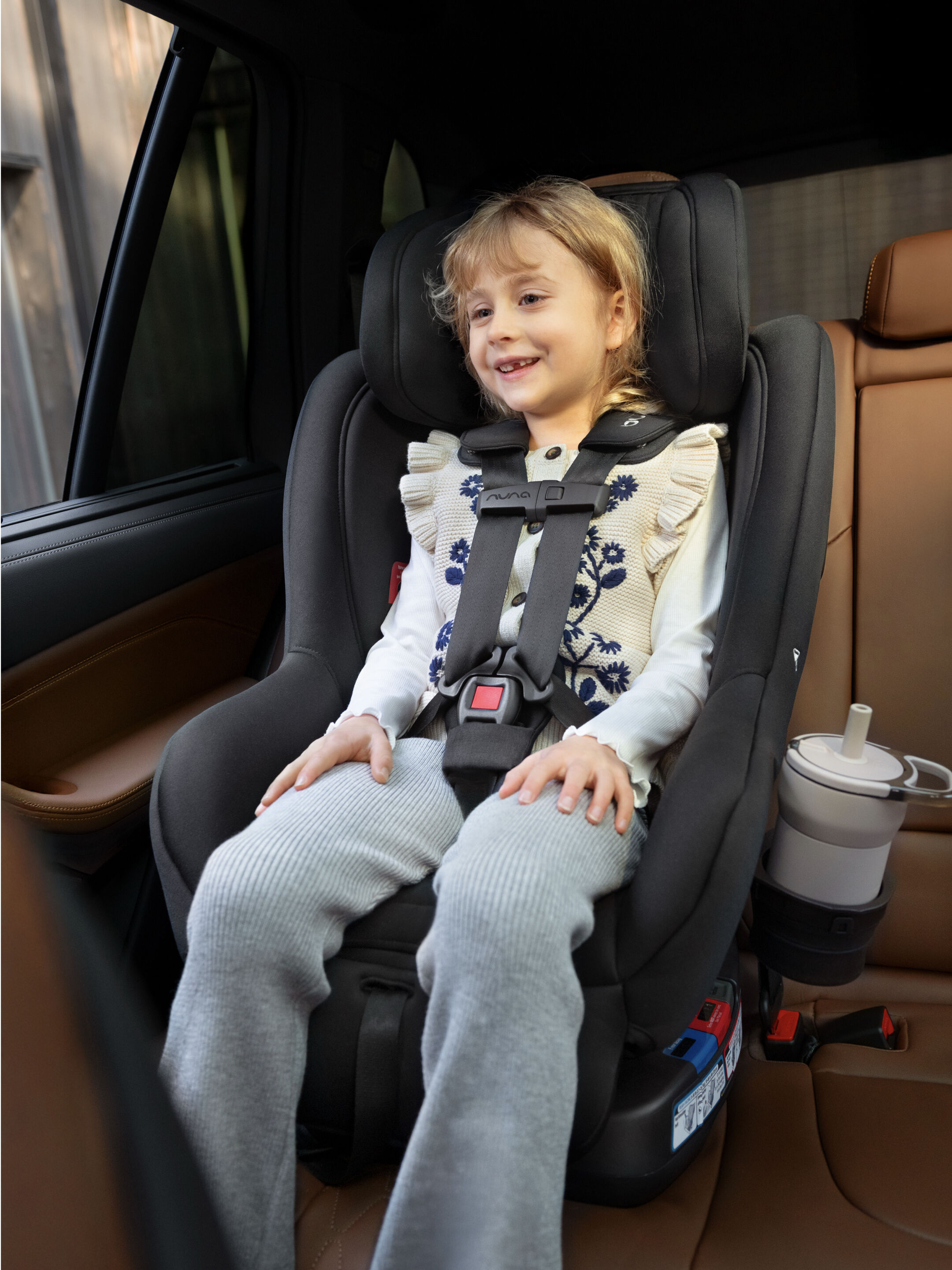 Nuna Rava Car Seat (Birth to 2+ Years) &ndash; Caviar image number 7