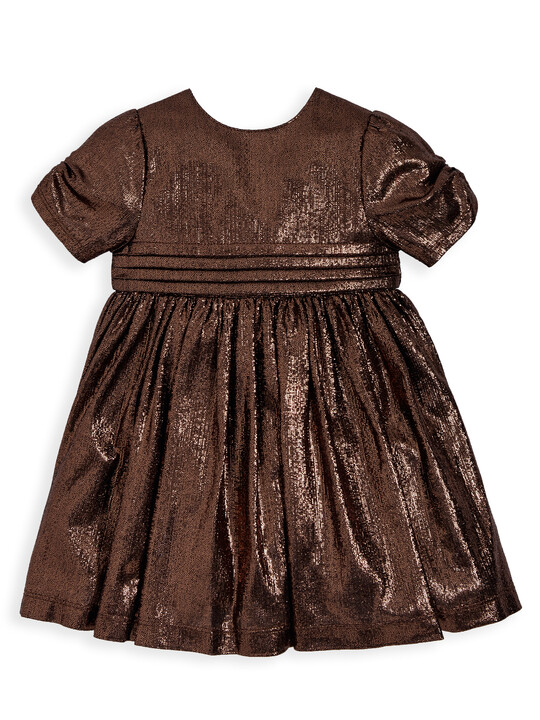 Metallic Bronze Dress image number 1