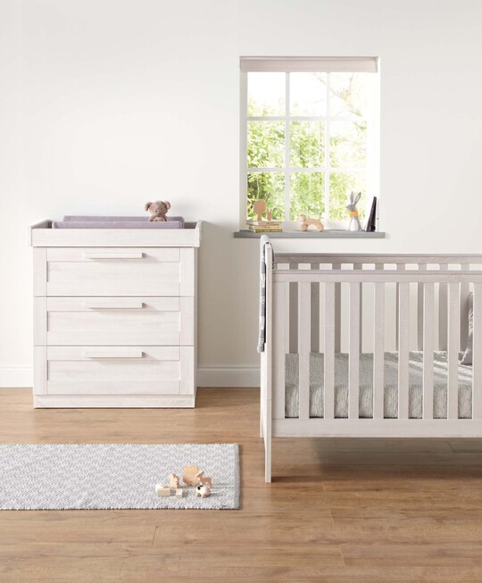 Atlas Cot/Toddler Bed - White image number 6
