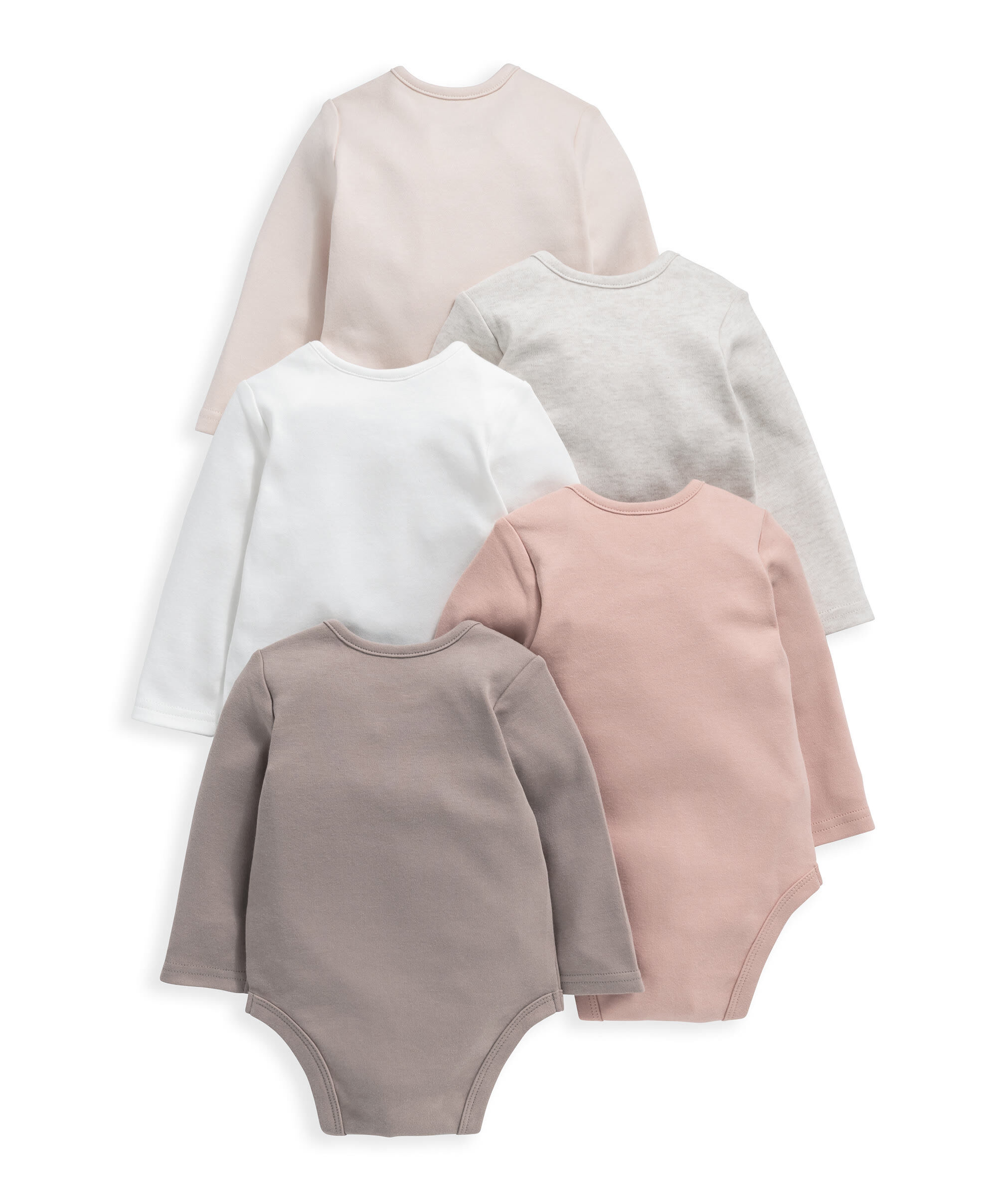 5 Pack Long Sleeve Bodysuits image number 2