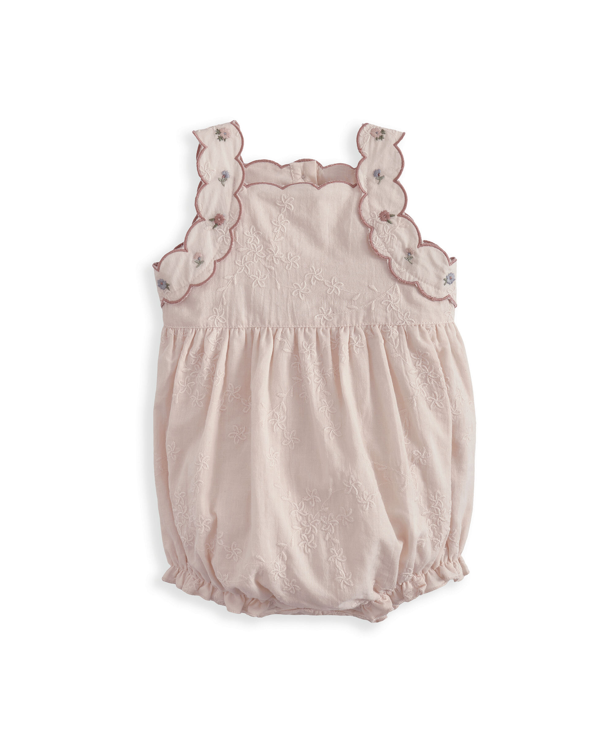 French Pink Romper & Sun Hat image number 3