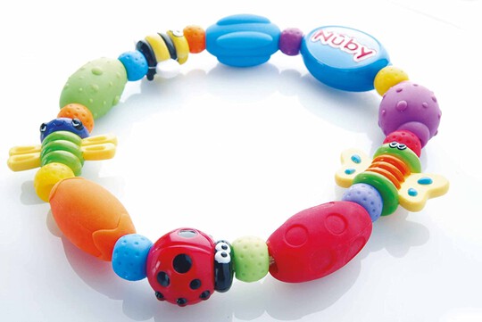 Nuby Playful teething bracelet Bug-a-Loop image number 4