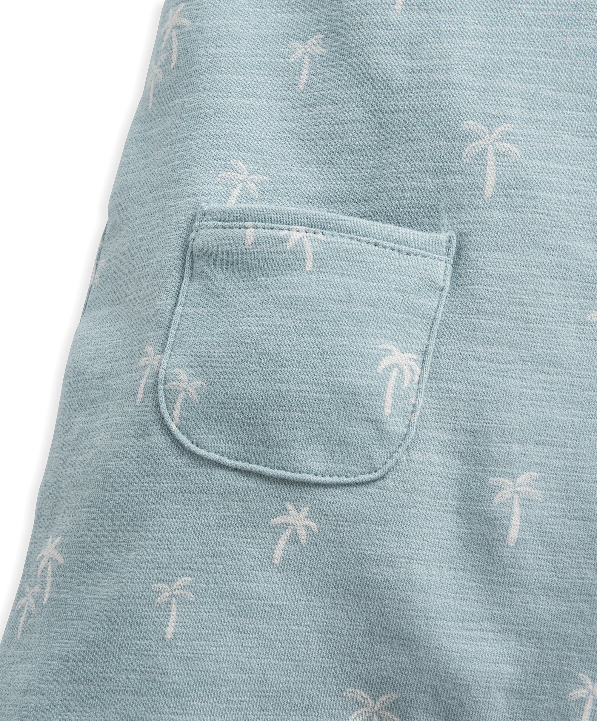 Palm Tree Print Romper image number 7