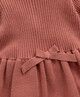 Knit Bow Long Sleeved Dress image number 3