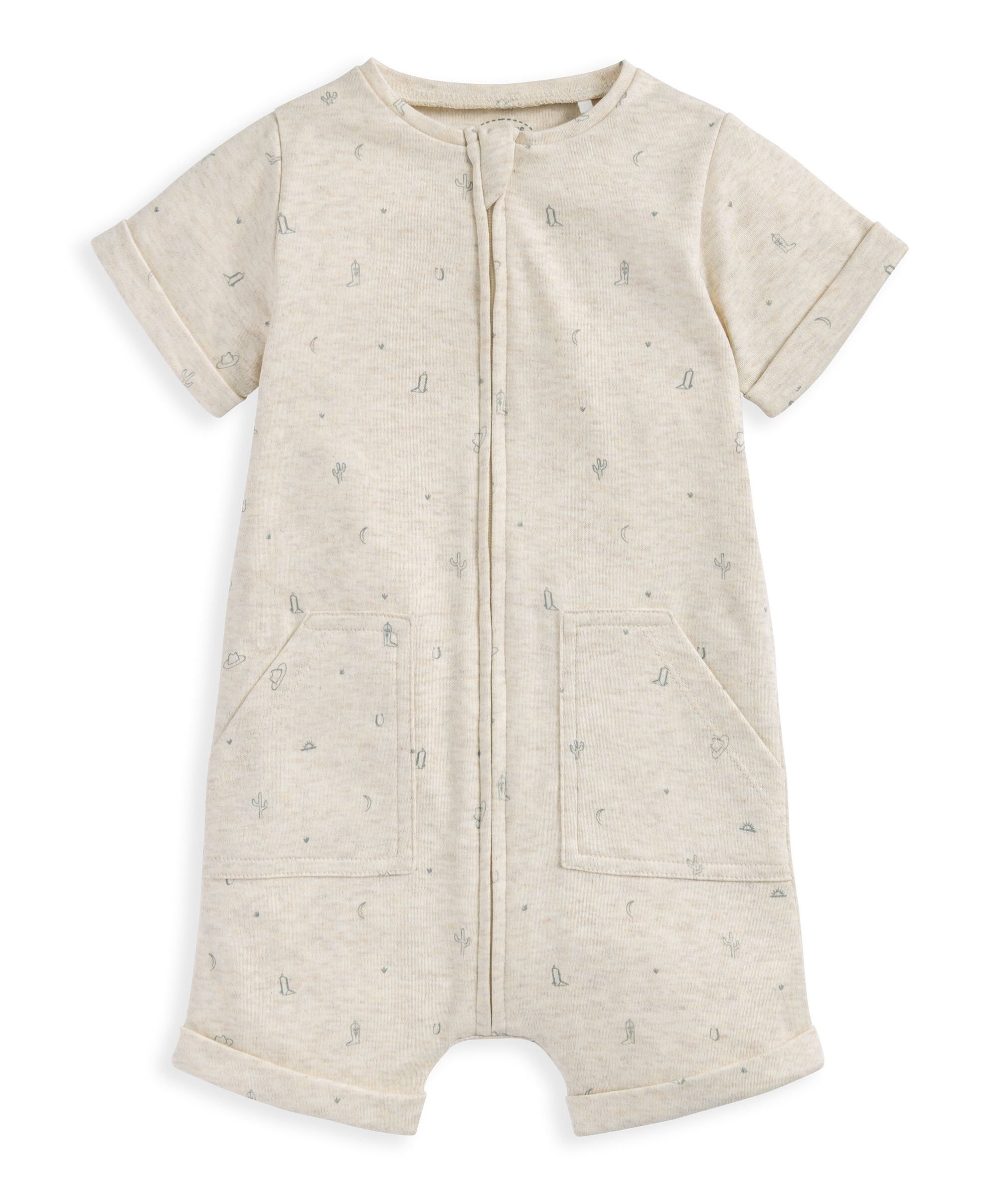 Cowboy Shortie Romper image number 2