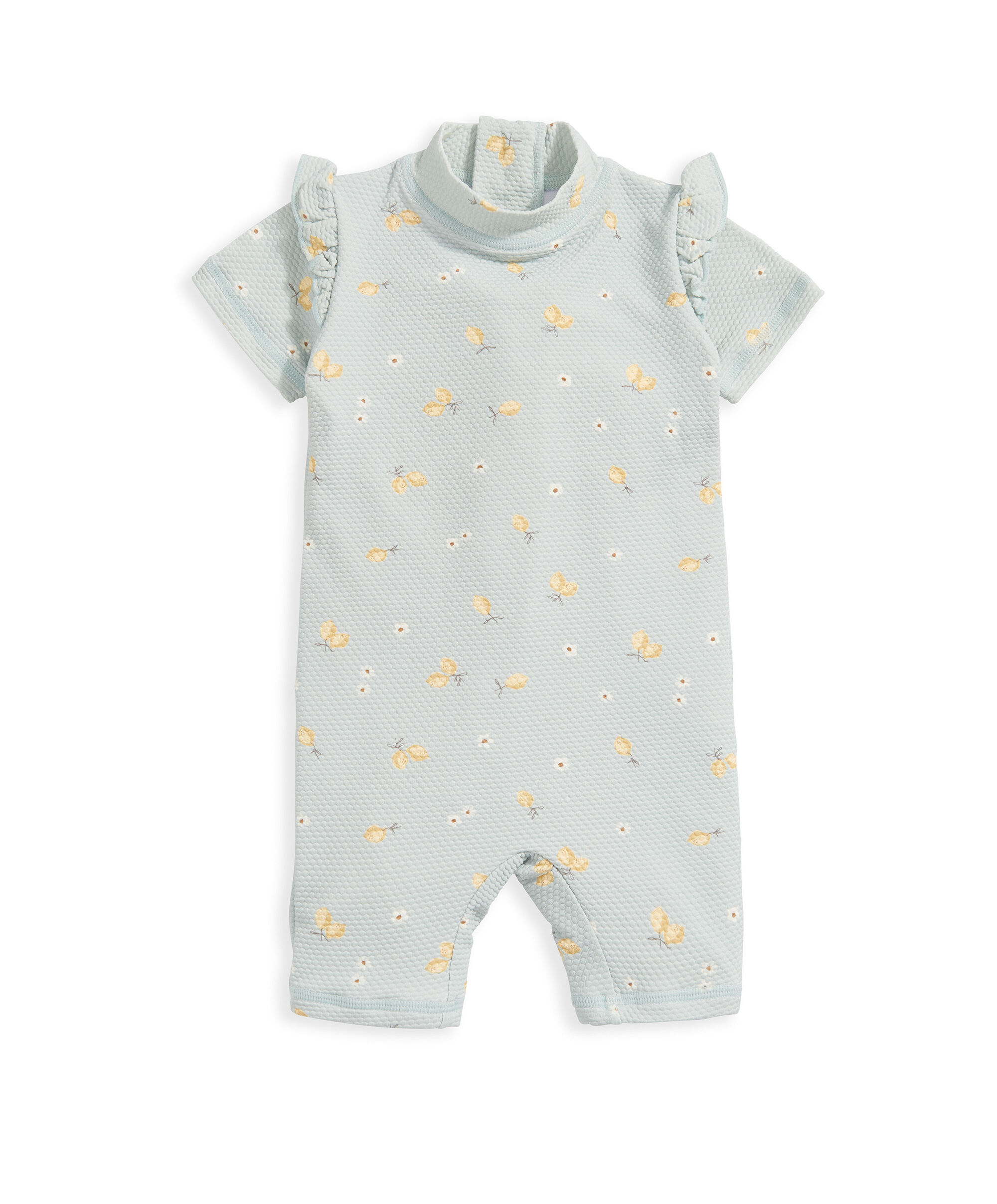 Short Sleeve Rashsuit Swimwear - Lemon image number 2