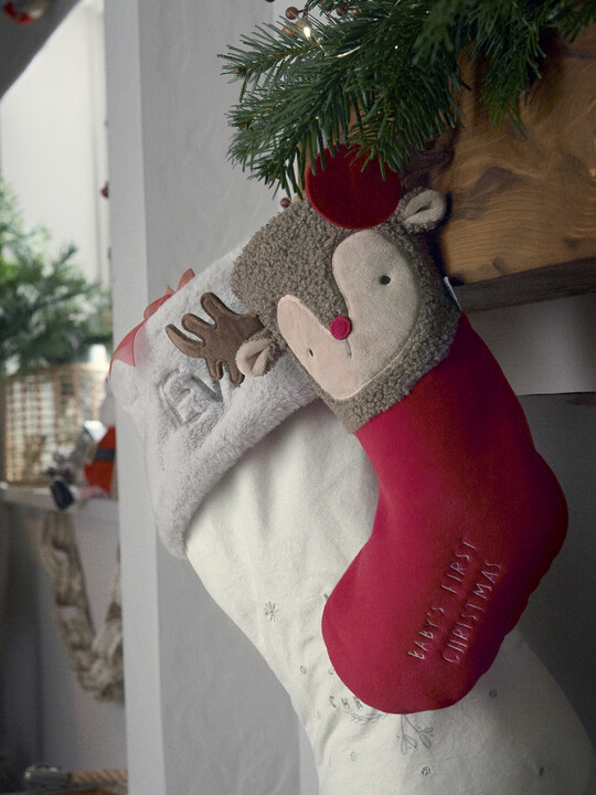 Small Reindeer Stocking image number 2