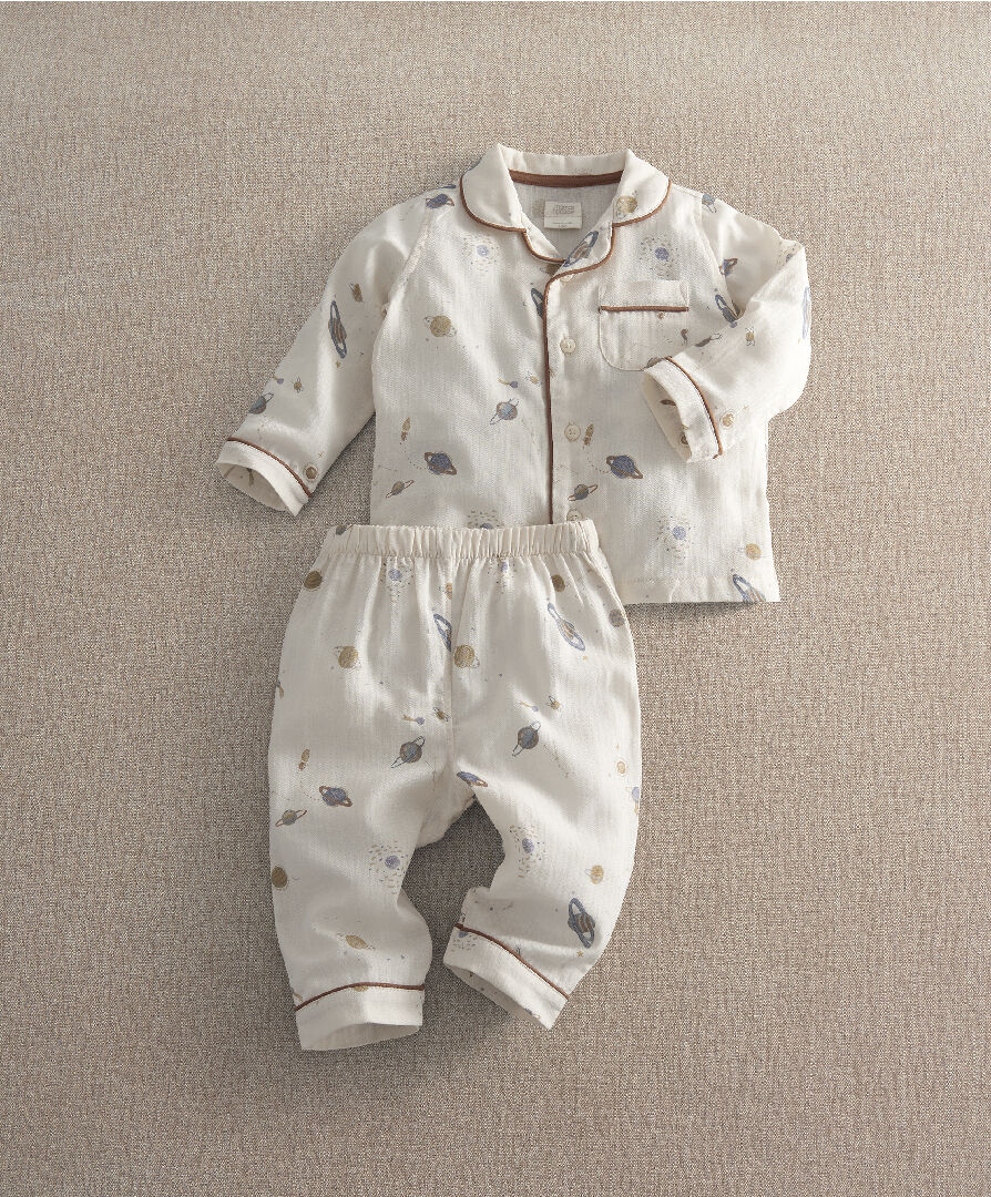 Planets Woven Pyjamas image number 1