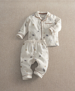Mamas & Papas Planets Woven Pyjamas
