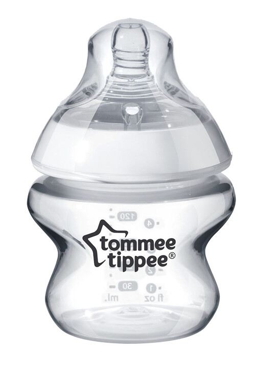 Tommee Tippee Closer to Nature Feeding Bottle, 150ml x 6� - Clear image number 4