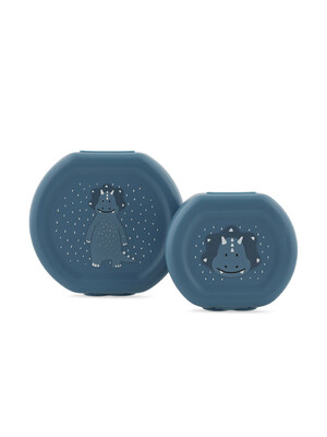 Trixie Snack Box With Clip - Set of 2 - Mr. Triceratops