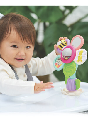 Infantino Stay & Play Fun Flower - Pink