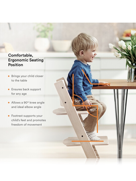 Stokke Tripp Trapp Chair with Baby Set - Hazy Grey image number 6