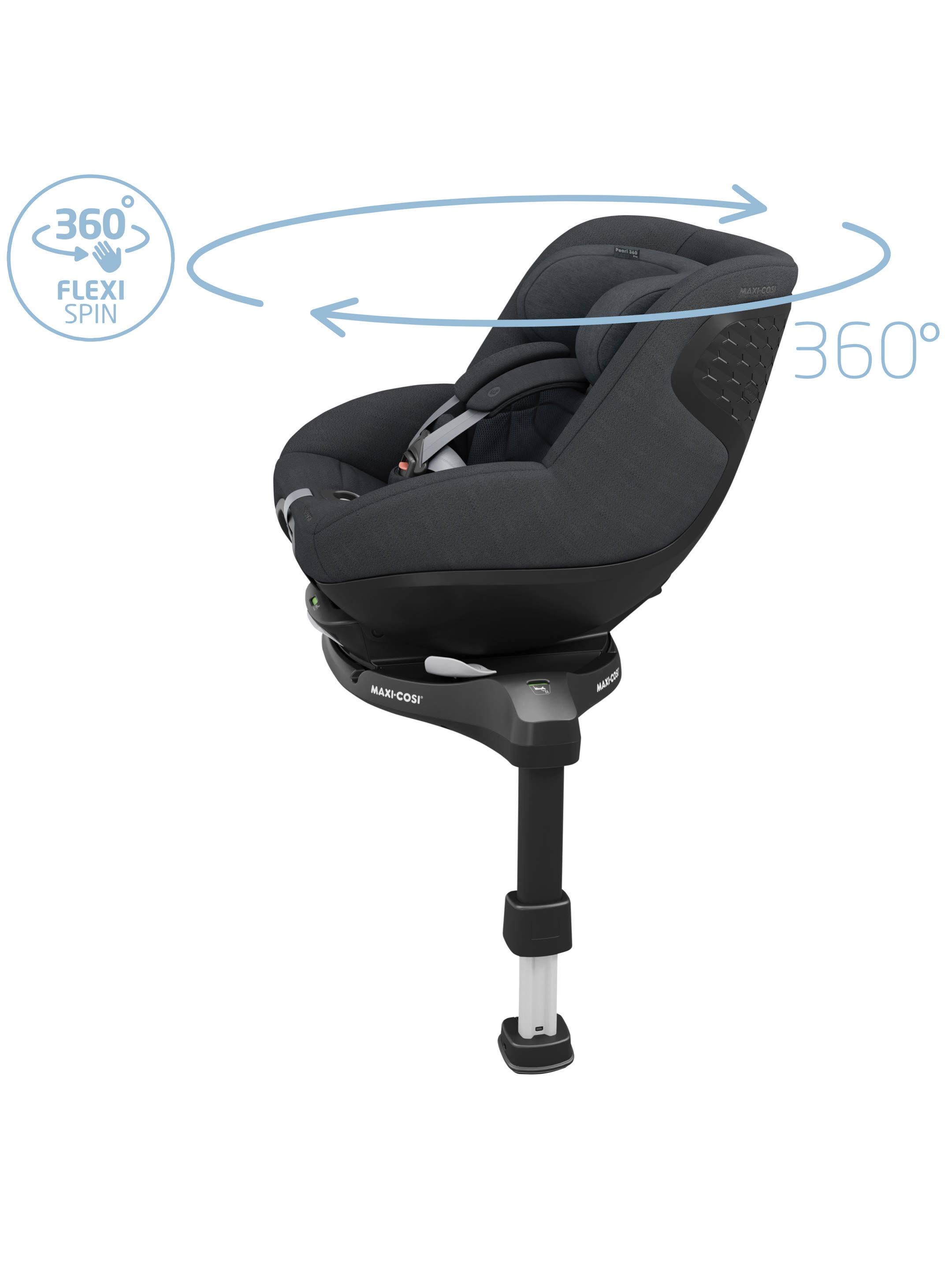 Maxi Cosi Pearl 360 Pro Car Seat - Graphite image number 5