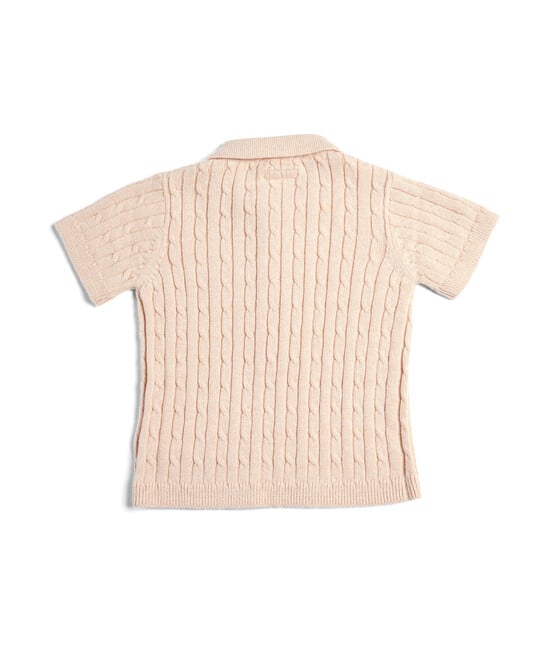 Knitted Short Sleeve Polo image number 2