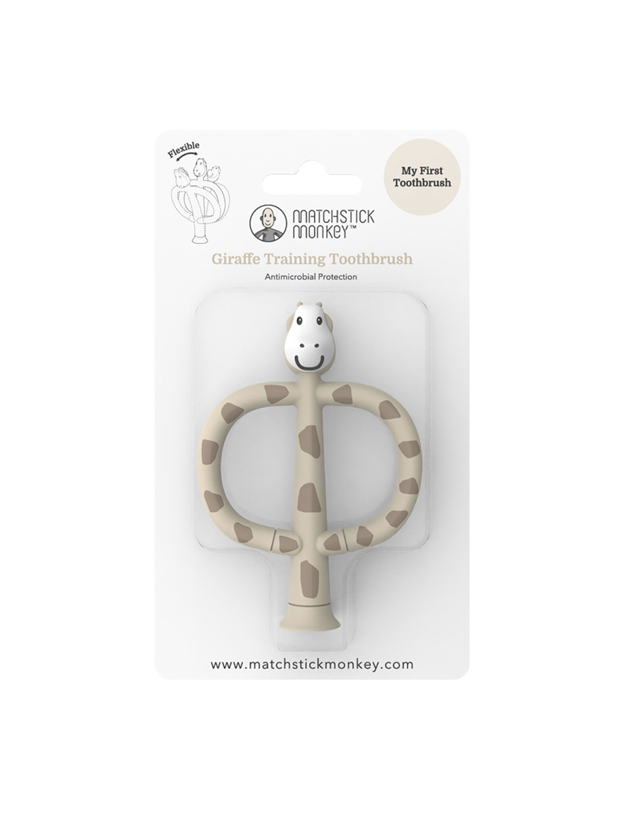 Matchstick Monkey Training Toothbrush - Giraffe image number 4