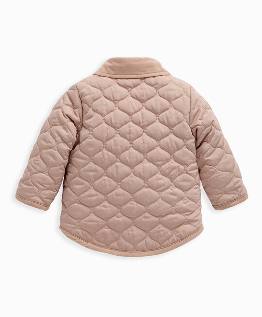 Pink Quilted Jacket image number 2
