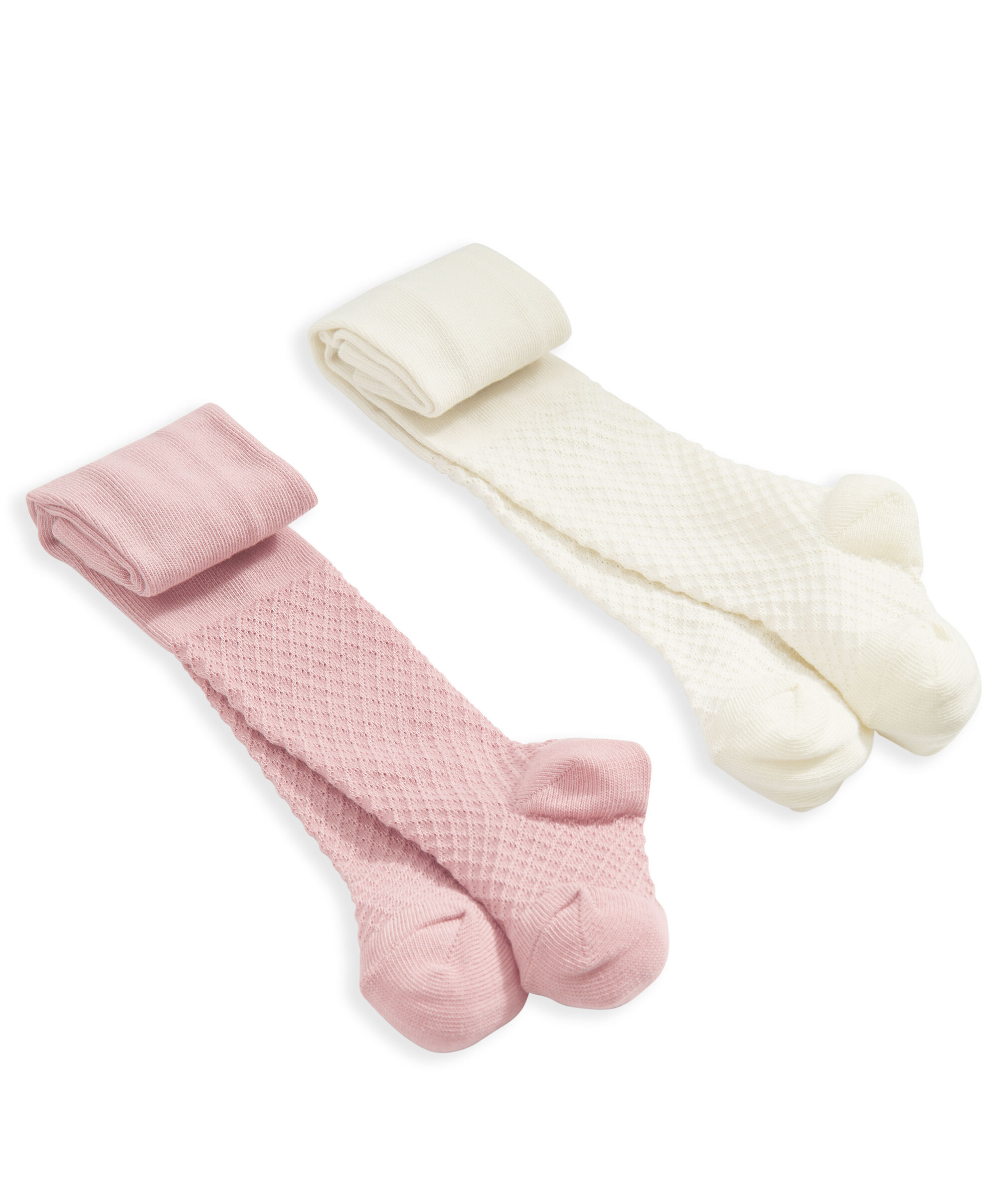 Girls Tights (Set of 2) - Multi image number 2