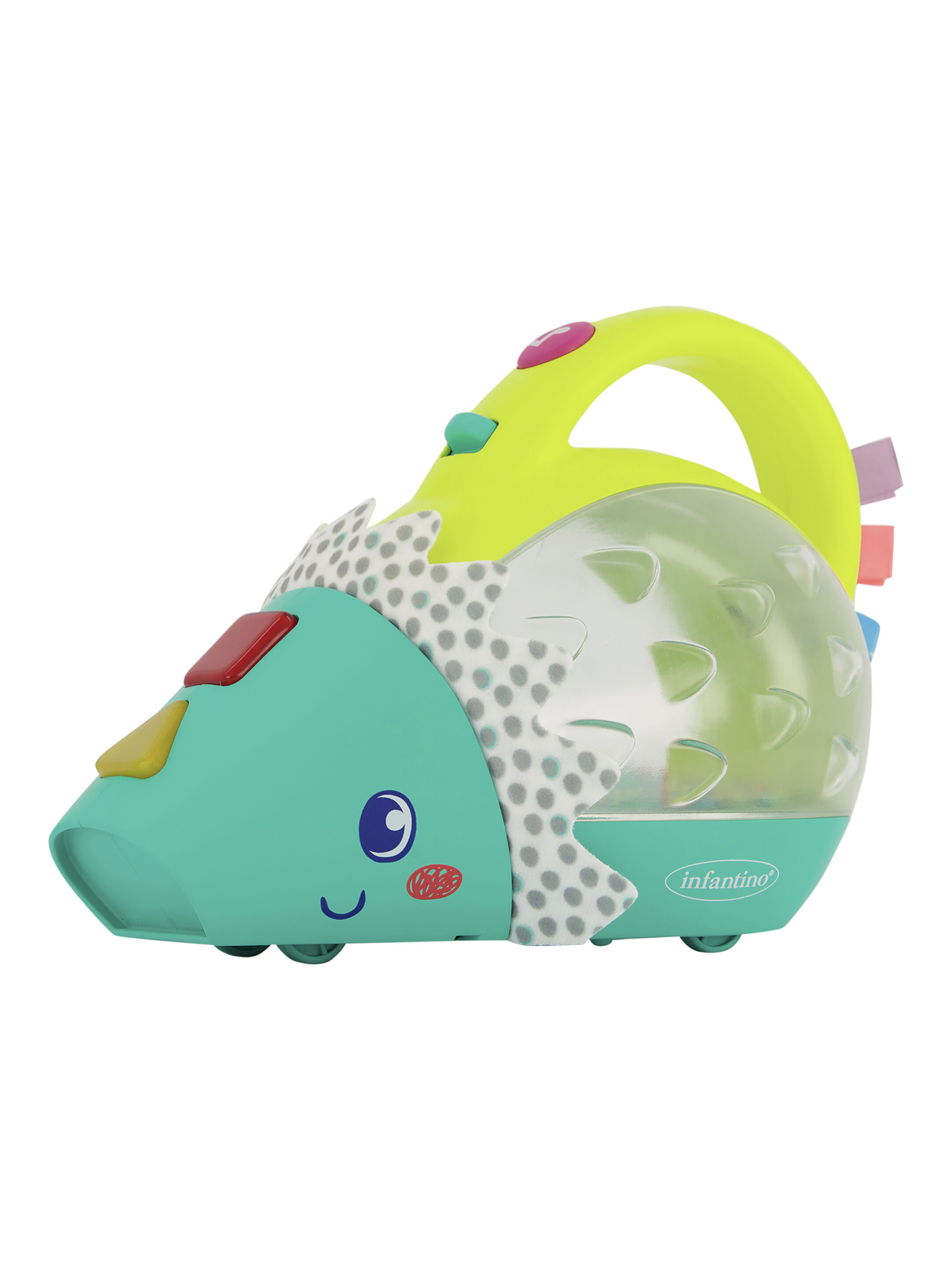 Infantino Push and Pop Musical Light-Up Mini Vac